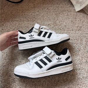 Adidas Black & White Forum Low